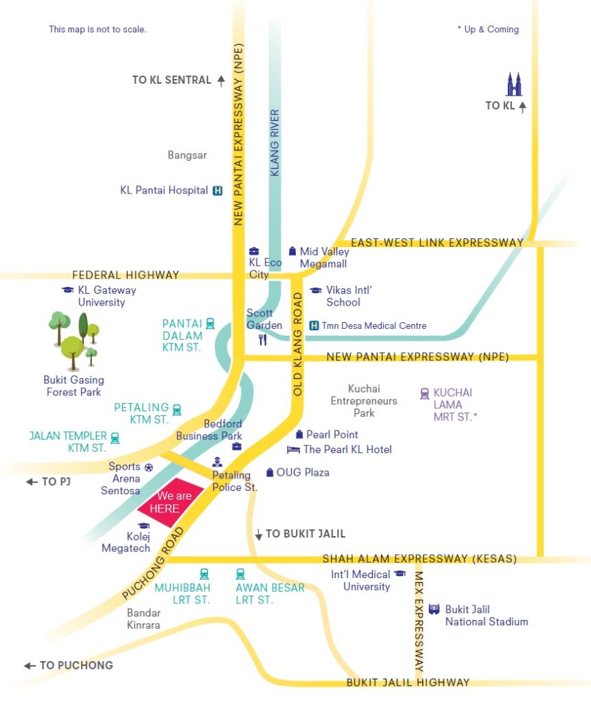 Old Klang Road Residence Klang Valley Project   MAP 861x1024 